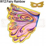 Fairy Rainbow Wing with mask